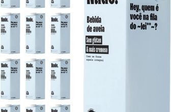 Pack Nude Leite de Aveia Cremoso tipo Integral 1L – Caixa 12 Unidades