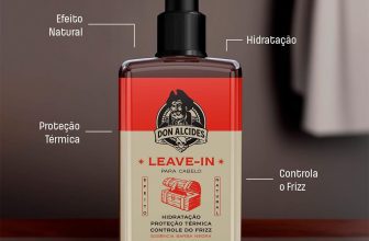Leave-in Para Cabelo Masculino Barba Negra 120ml Don Alcides