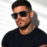 Óculos de Sol Quadrado Masculino UV400 por R$ 57,00 (55% OFF) no Mercado Livre