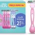 Kit 12 Potes Herméticos Electrolux por R$ 71,01 (45% OFF) na Amazon