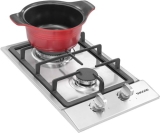 FOGÃO DE MESA COOKTOP 2 BOCAS AÇO INOX À GÁS SUGGAR FG2002IX